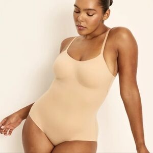 BNWT KNIX EVERY BODYSUIT, BEIGE, SZ LARGE $115